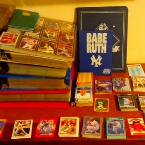 4500 hundred 90 91 89 baseball cards collection limited  edition